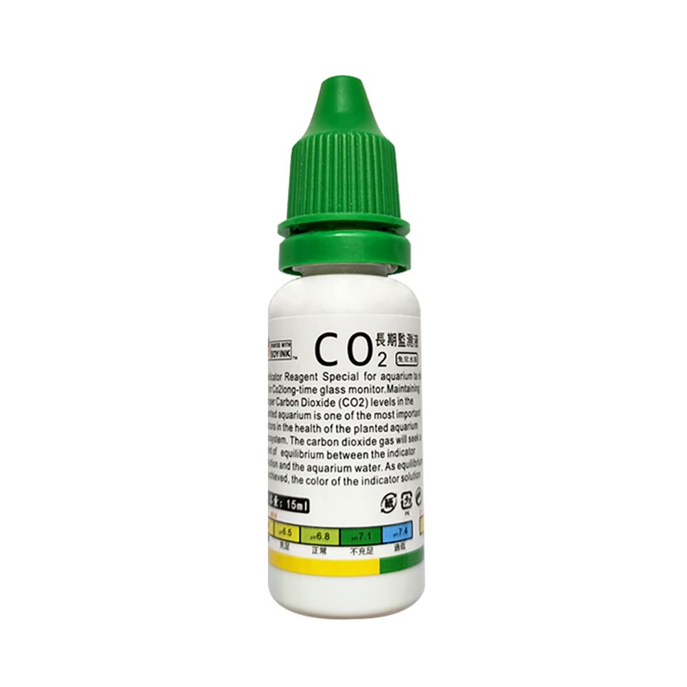 Glass Co2 Drop Checker - Term grama aquário testador monitor ph