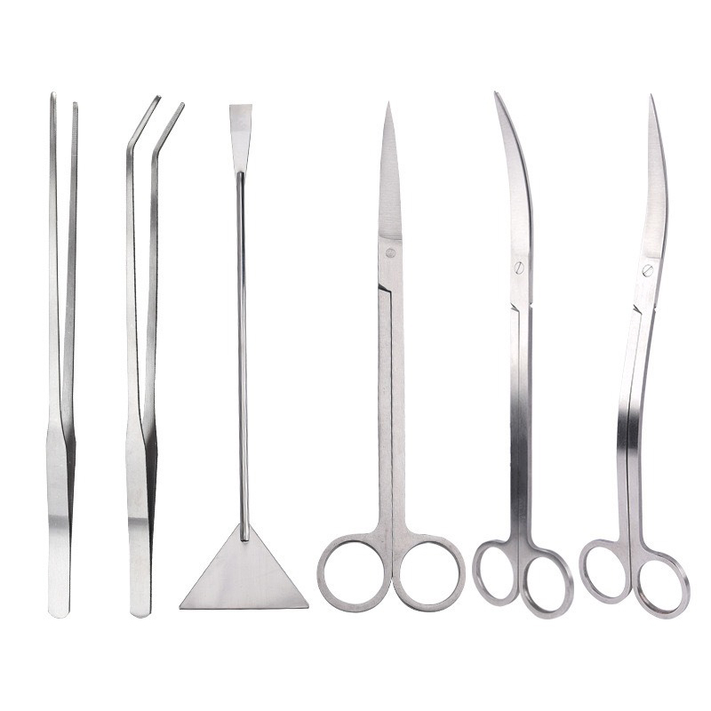 Aquarium Plant Utensils - Tesoura para Aquário, Pinça, Ferramenta para