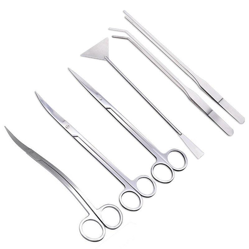 Aquarium Plant Utensils - Tesoura de aquário pinça ferramenta tanque