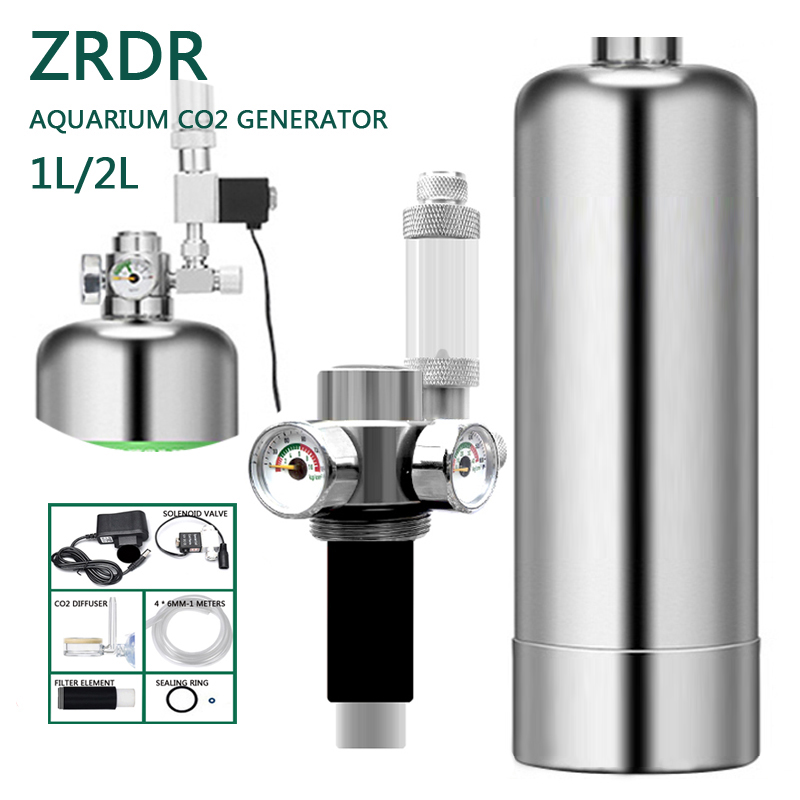 Zrdr gerador de co2 para aquár - Glass Co2 Drop Checker avaliação e preço