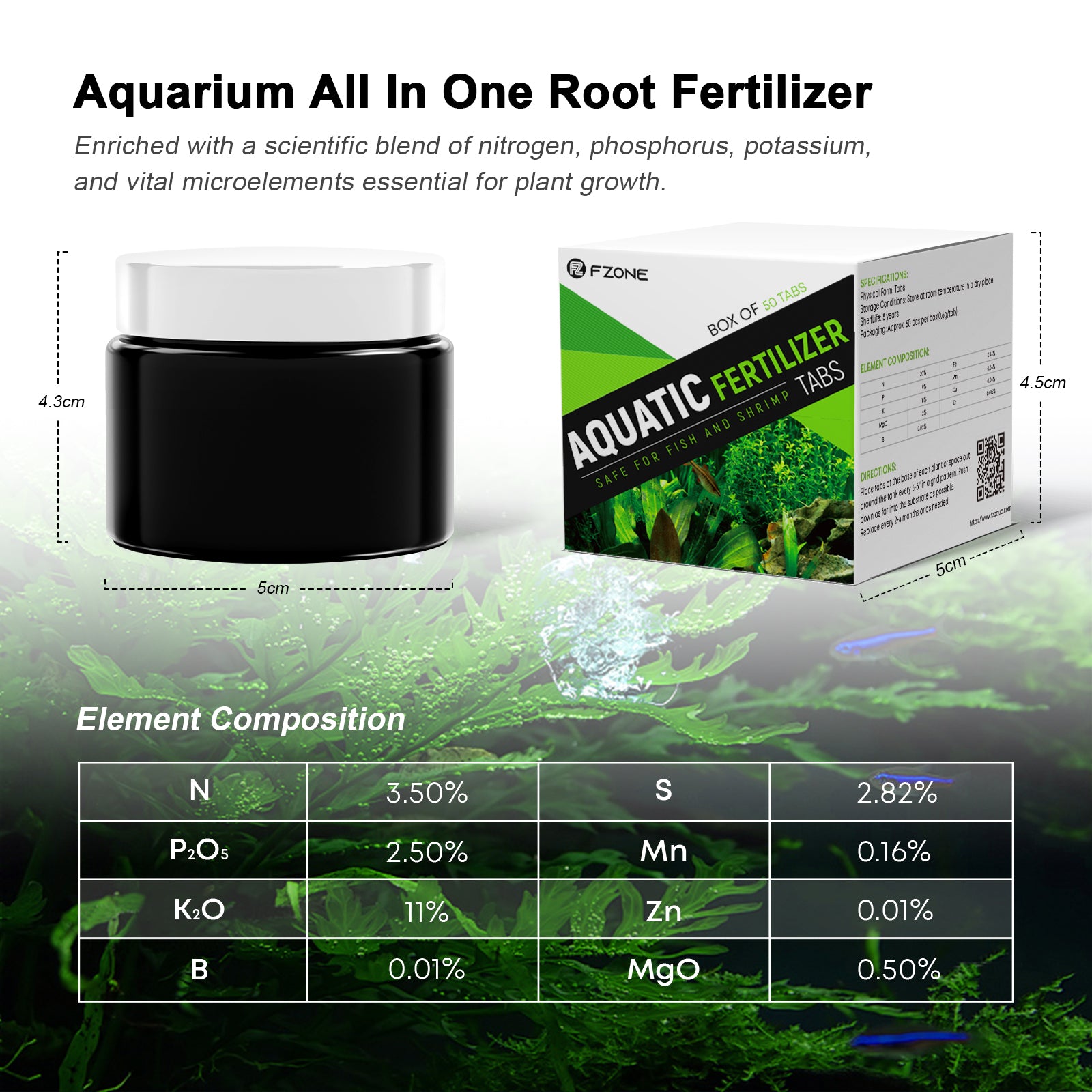 Fertilizante para Plantas FZON - Aquarium Plant Root Fertilizer avaliação e preço