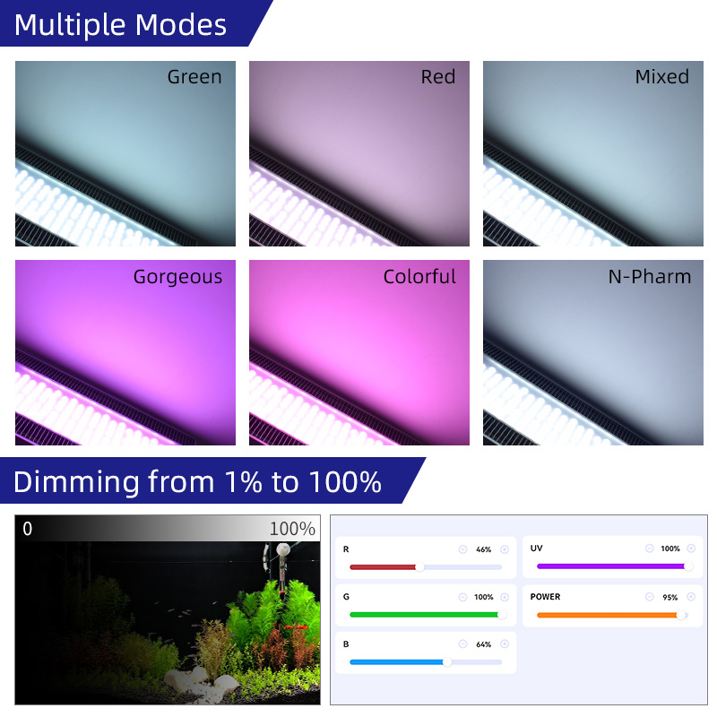 Luminária LED para Aquário Wee - Planted Aquarium Aquascape avaliação e preço