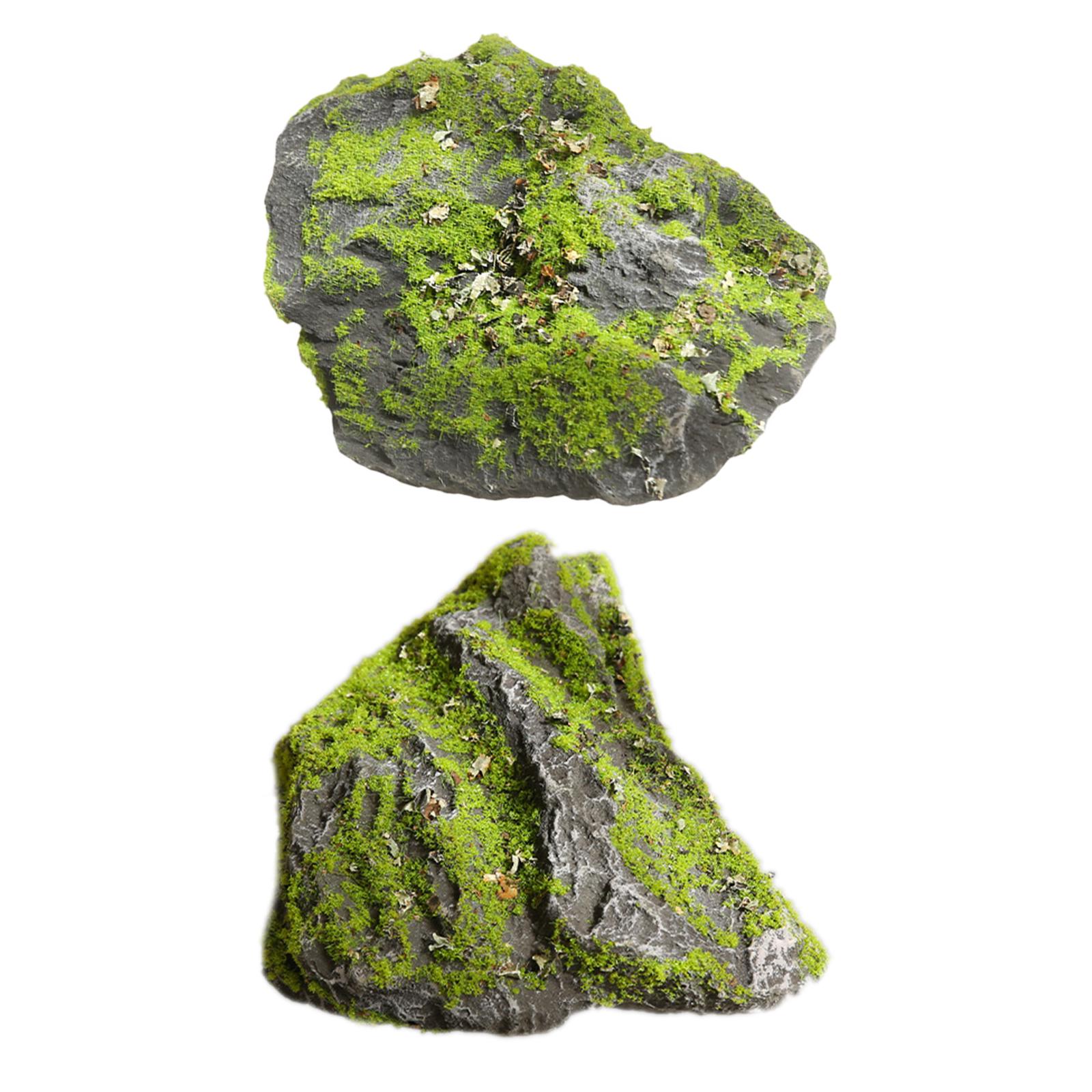 Pedra de Musgo Falsa Realista  - Planted Aquarium Moss avaliação e preço