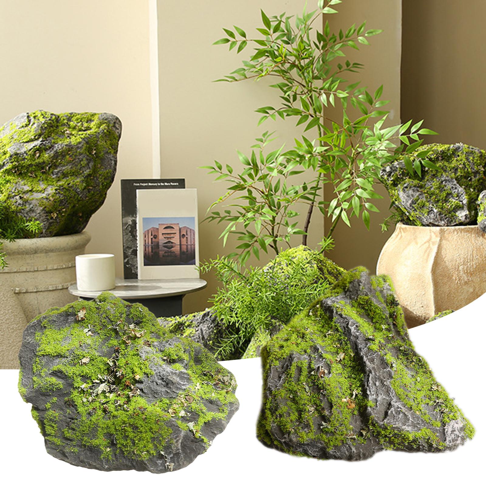 Pedra de Musgo Falsa Realista  - Planted Aquarium Moss avaliação e preço