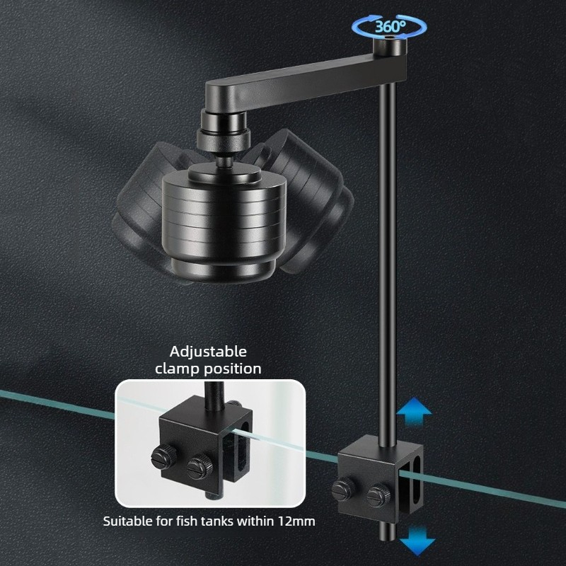 Luz LED para Aquário com 3 Cor - Led Planted Tank Light avaliação e preço