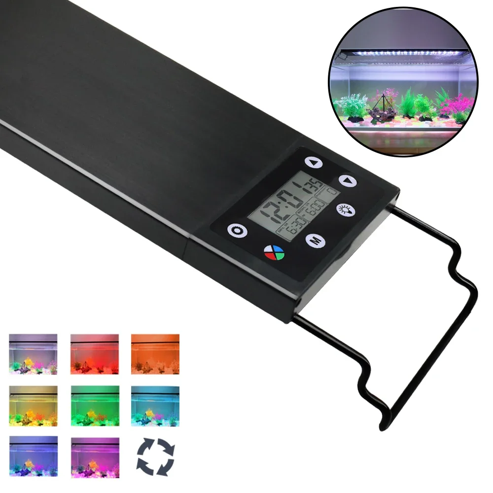 Luz LED para aquário à prova d - Led Planted Tank Light avaliação e preço