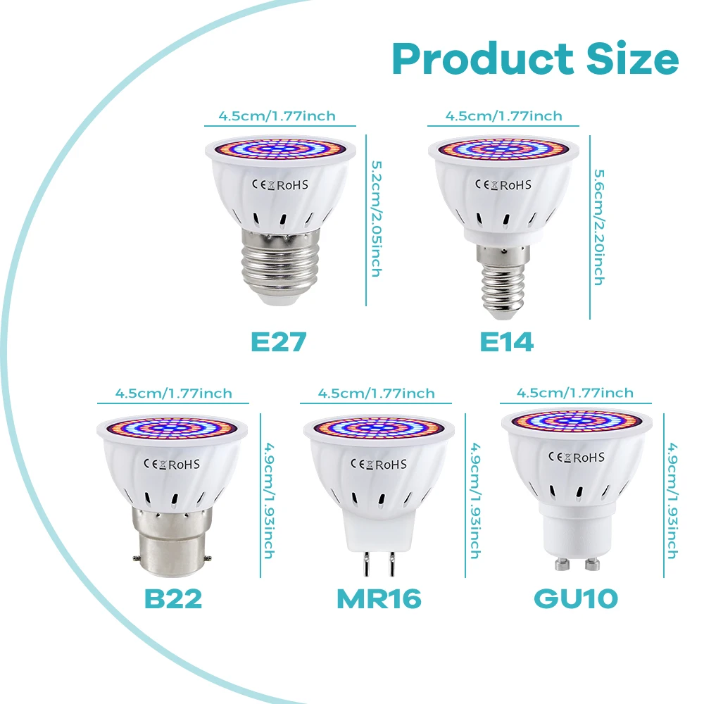 Lâmpada LED de Crescimento E27 - Led Planted Tank Light avaliação e preço