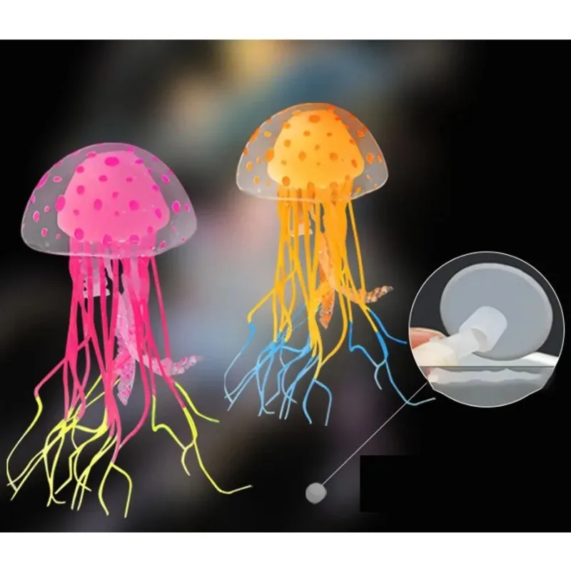 Artificial água-viva luminosa  - Planted Aquarium Aquascape avaliação e preço
