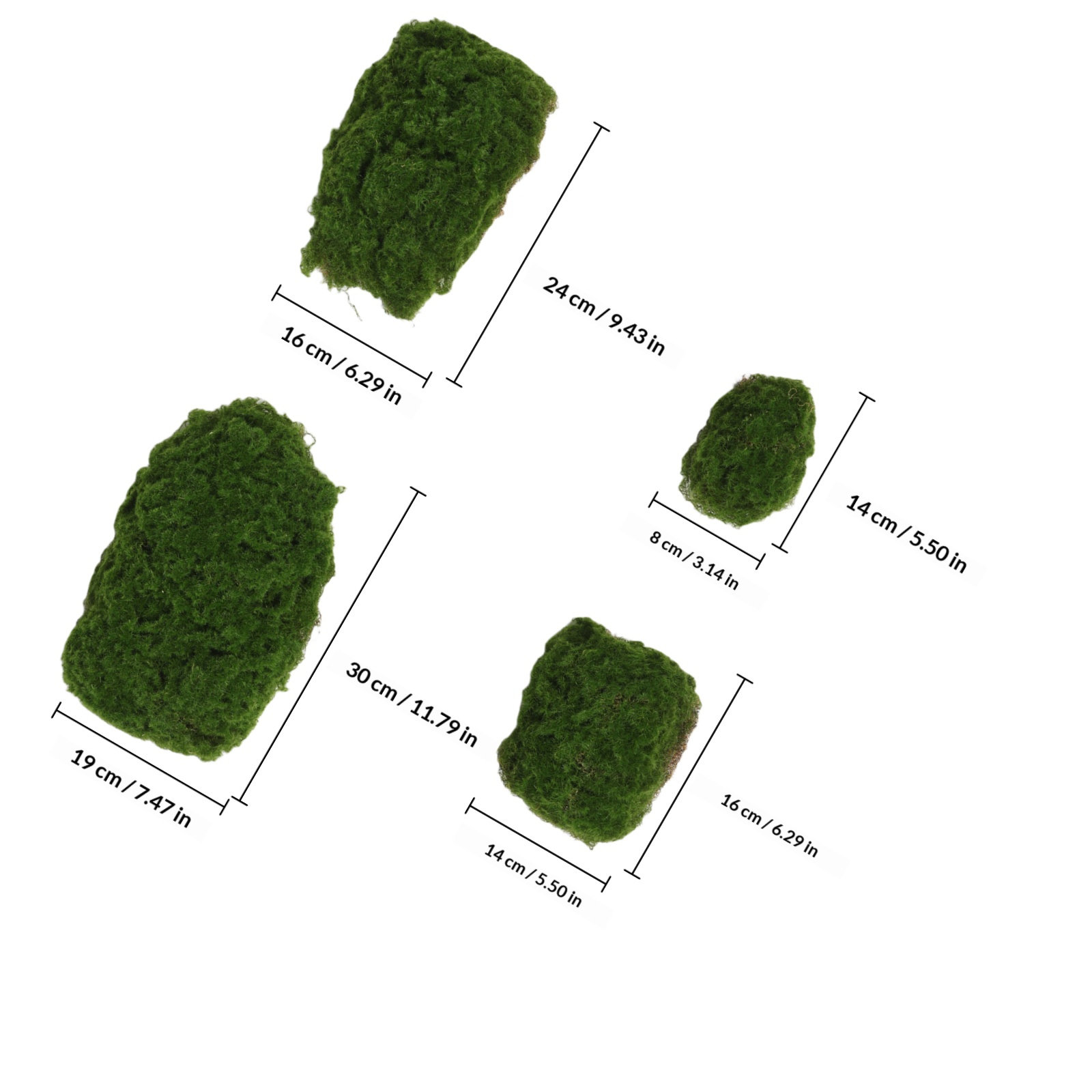 4 Peças de Pedras Decorativas  - Planted Aquarium Moss avaliação e preço