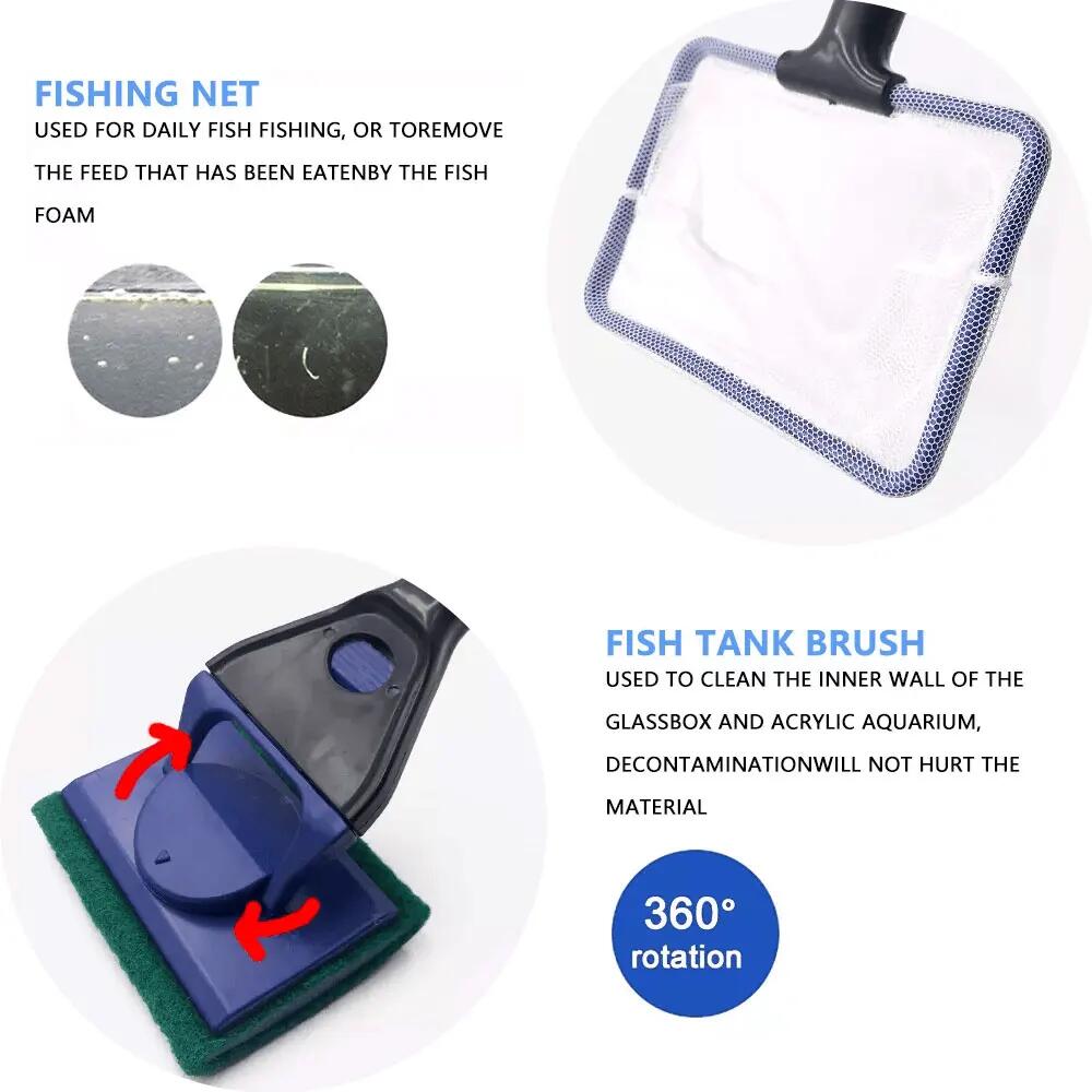5 em 1 ferramenta de limpeza d - Aquarium Plant Utensils avaliação e preço
