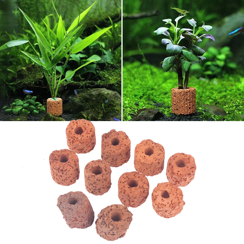 10 Peças Anéis de Cerâmica par - Aquarium Plant Utensils avaliação e preço