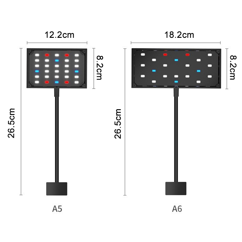 Aquário usb led luz espectro c - Led Planted Tank Light avaliação e preço