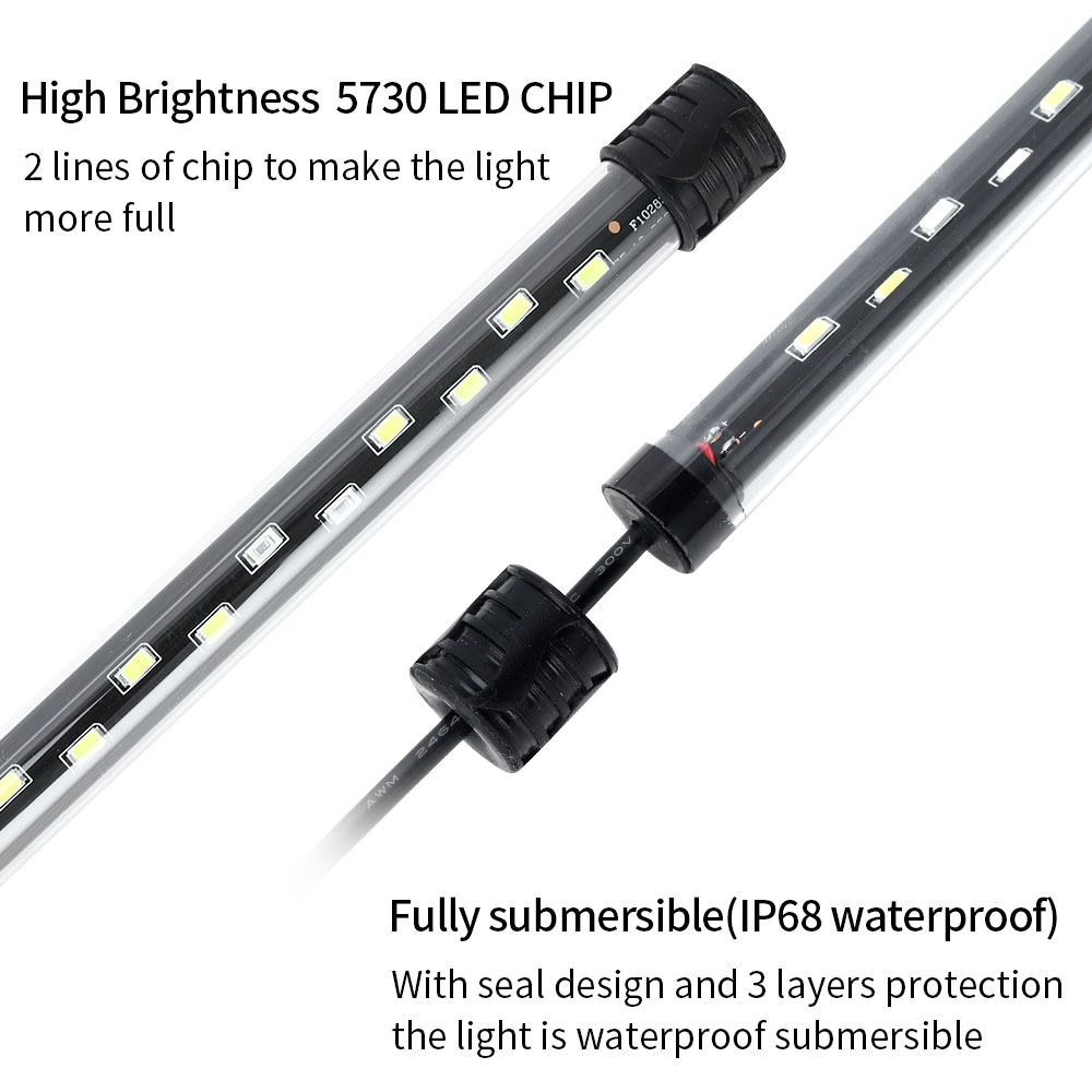 90-260v luz de aquário led à p - Led Planted Tank Light avaliação e preço