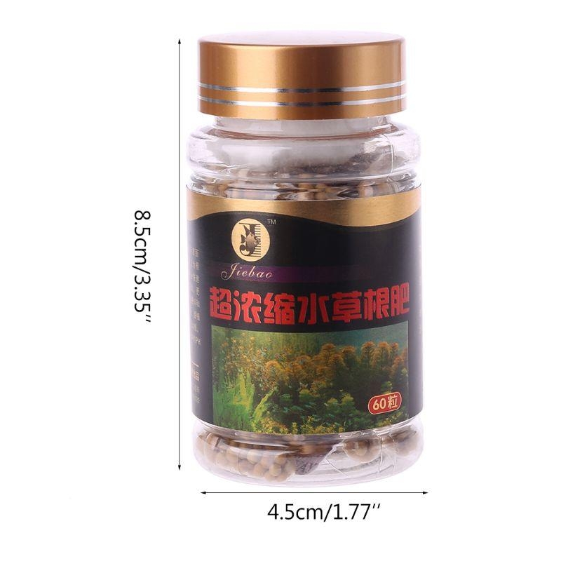 60 PCS Cápsulas raiz da planta - Aquarium Plant Root Fertilizer avaliação e preço