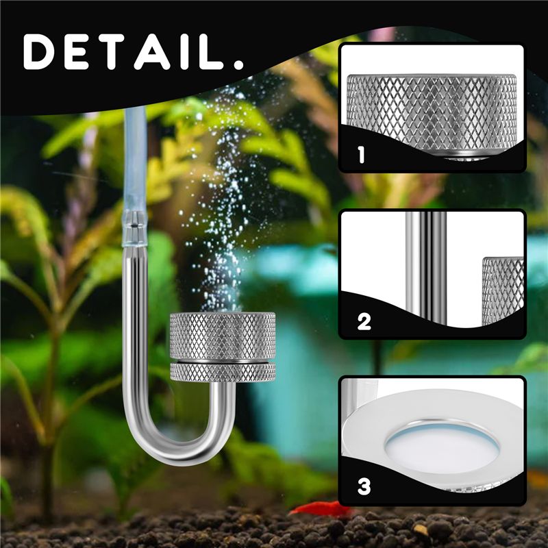 Difusor de CO2 A53Q-Set com At - Planted Aquarium Moss avaliação e preço